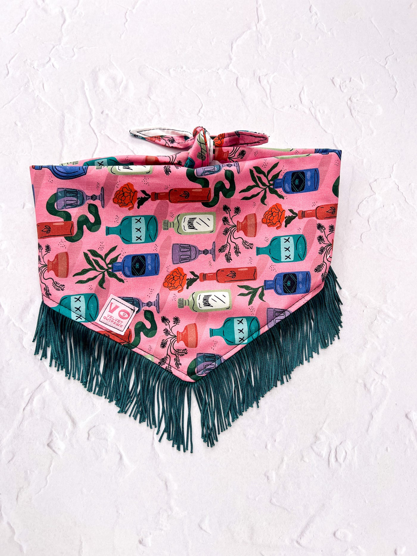 Potion Halloween Fringe Dog Bandana
