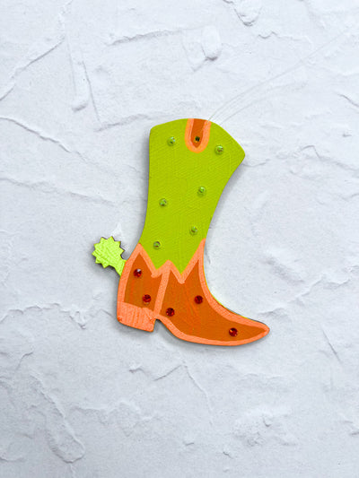 Cowgirl Boot Ornament