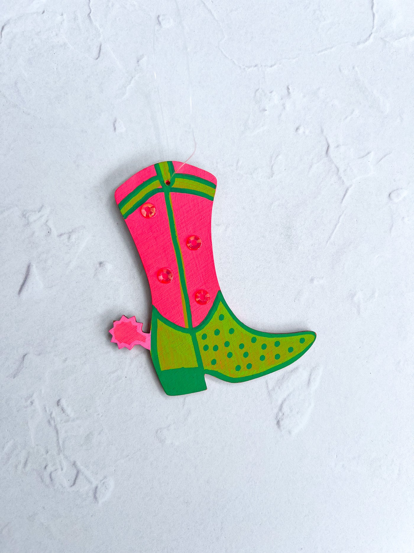 Cowgirl Boot Ornament