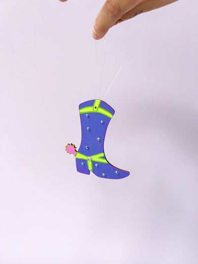 Cowgirl Boot Ornament