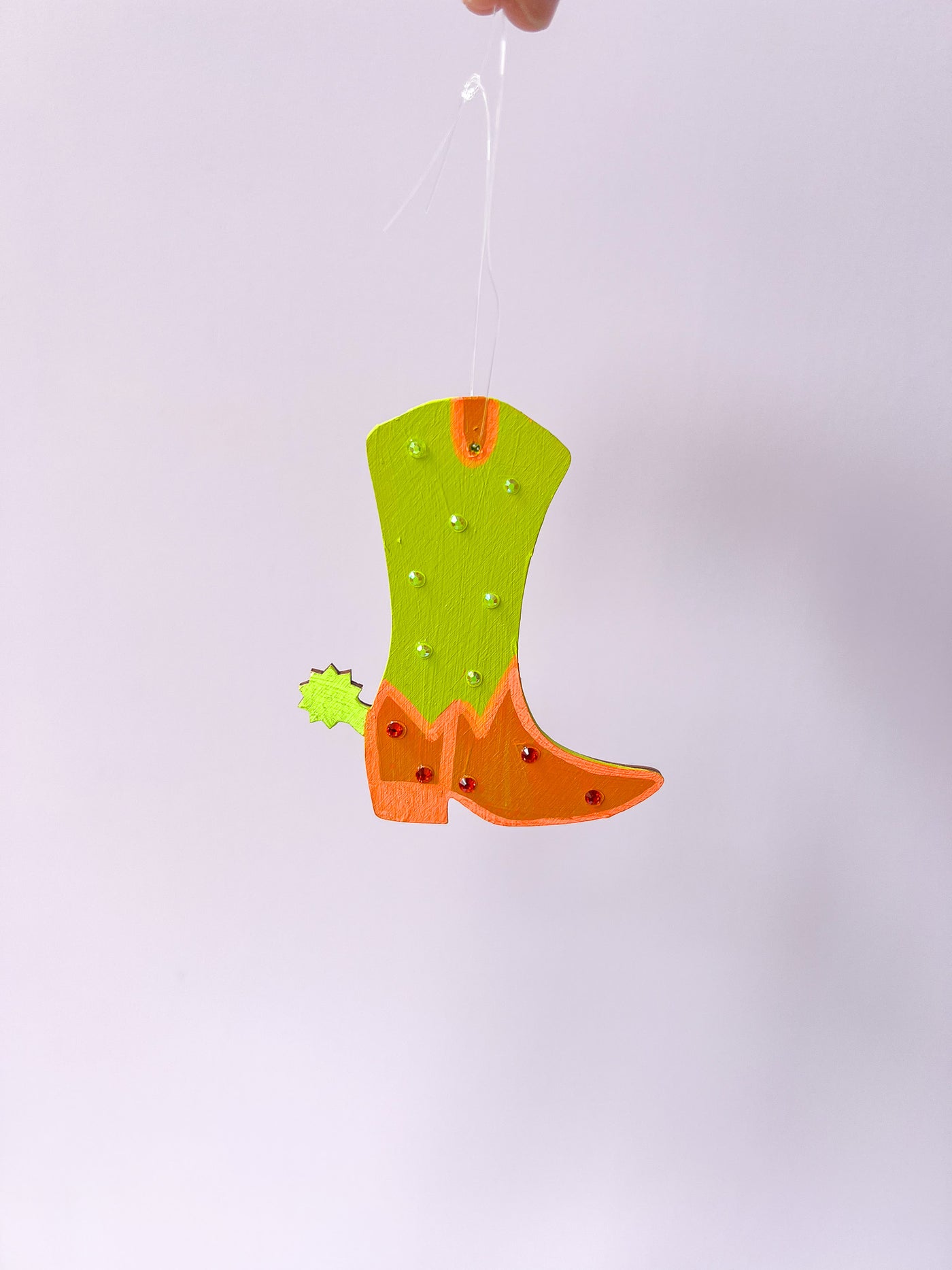 Cowgirl Boot Ornament