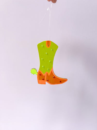 Cowgirl Boot Ornament