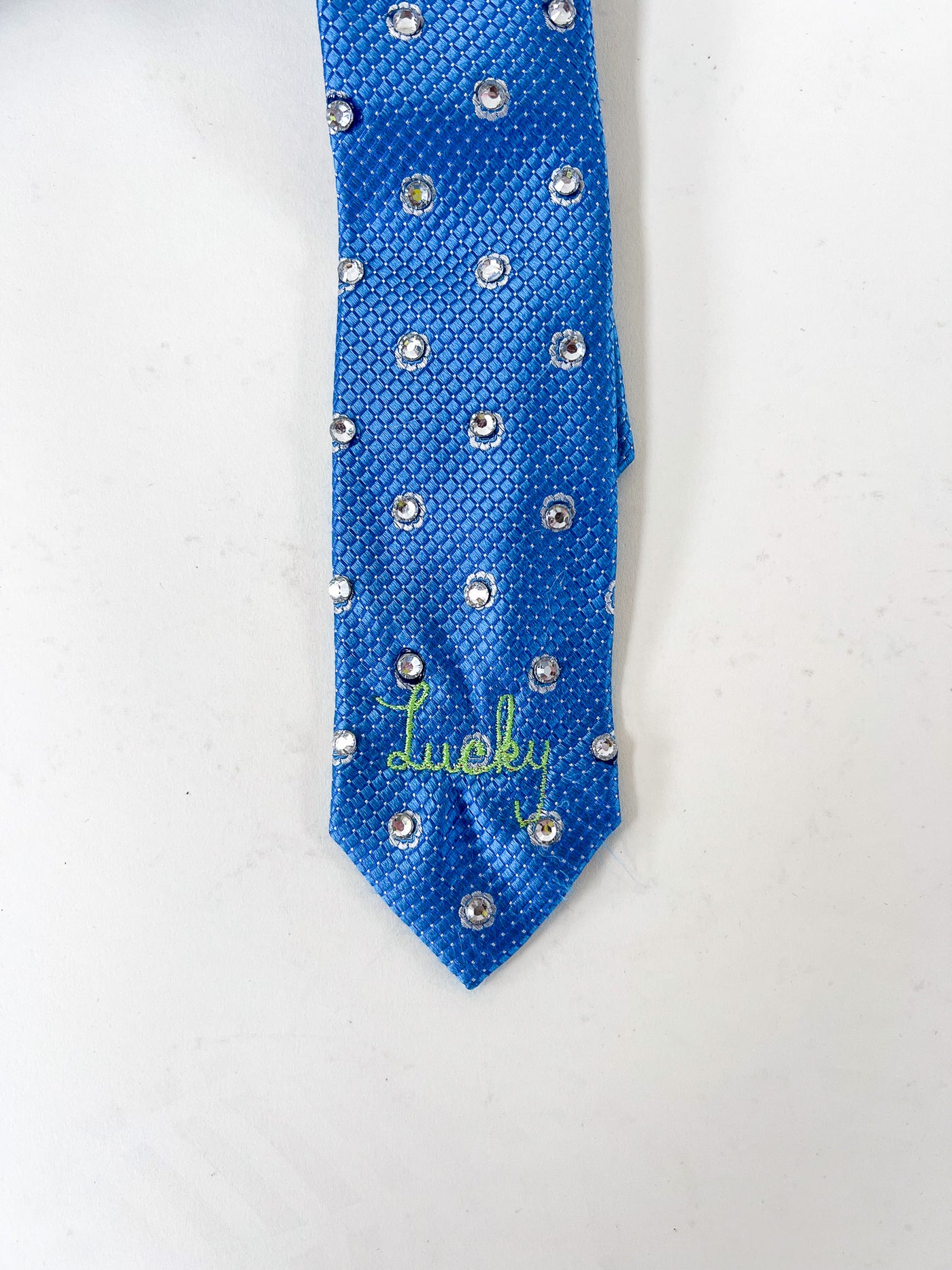 Lucky Rhinestone Tie