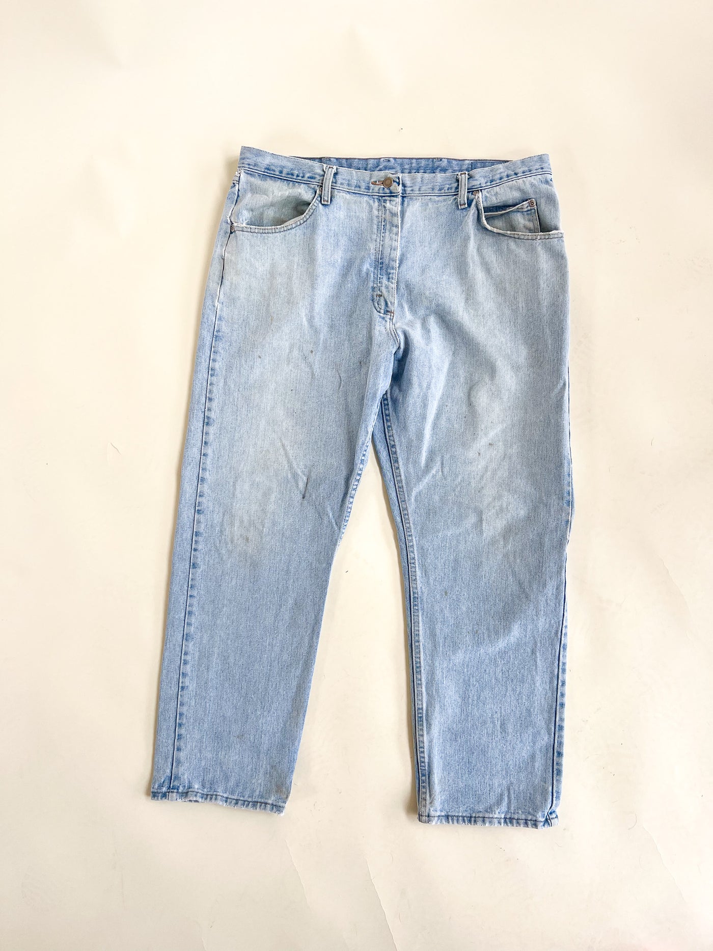 Vintage Light Wash Wranglers 40x30