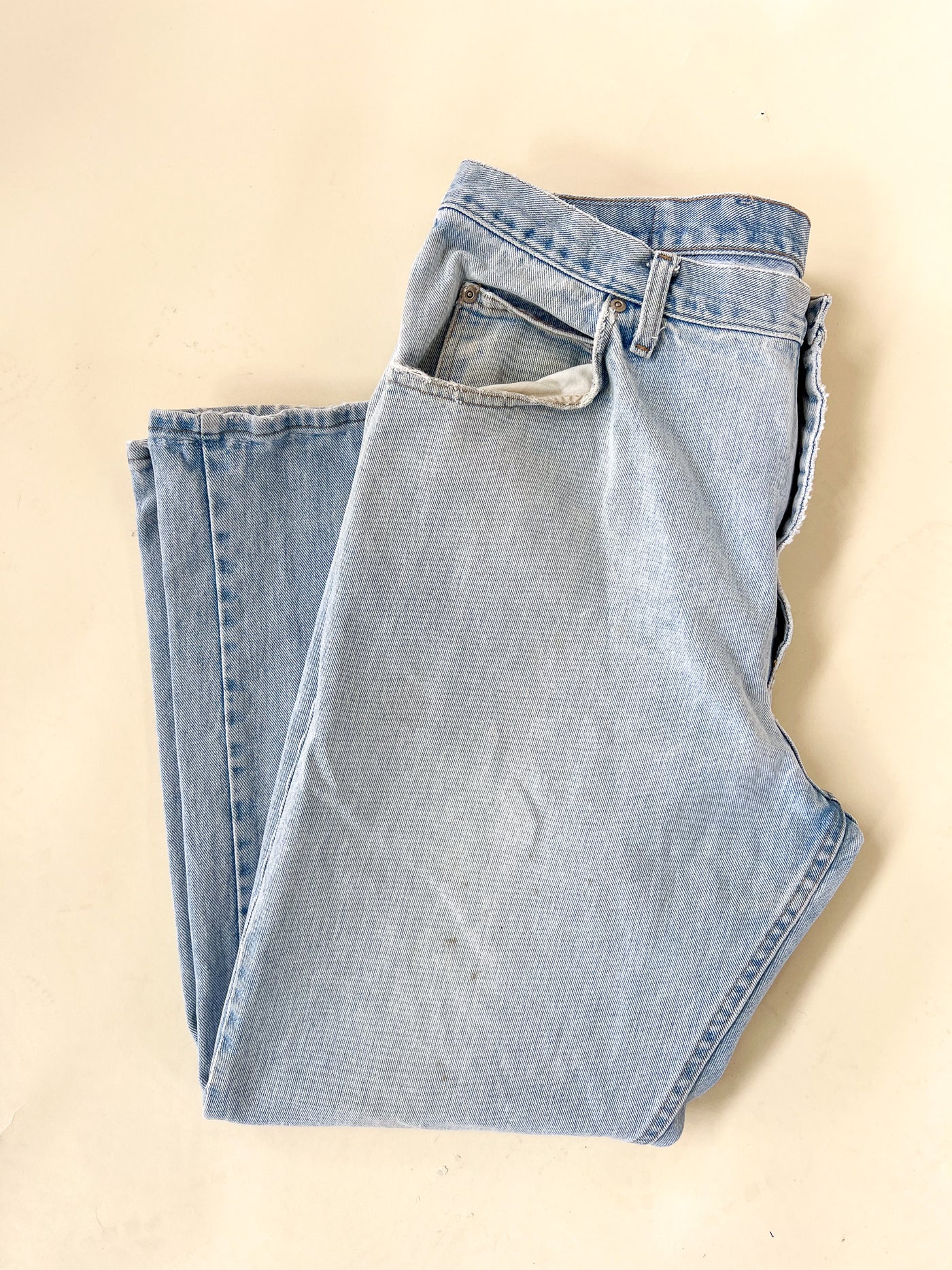 Vintage Light Wash Wranglers 40x30