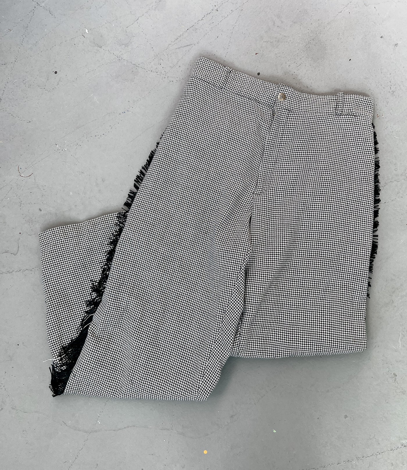 Upcycled Fringe Chef Pant - M