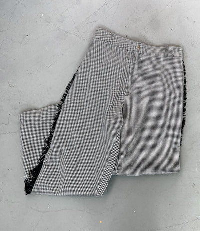 Upcycled Fringe Chef Pant - M