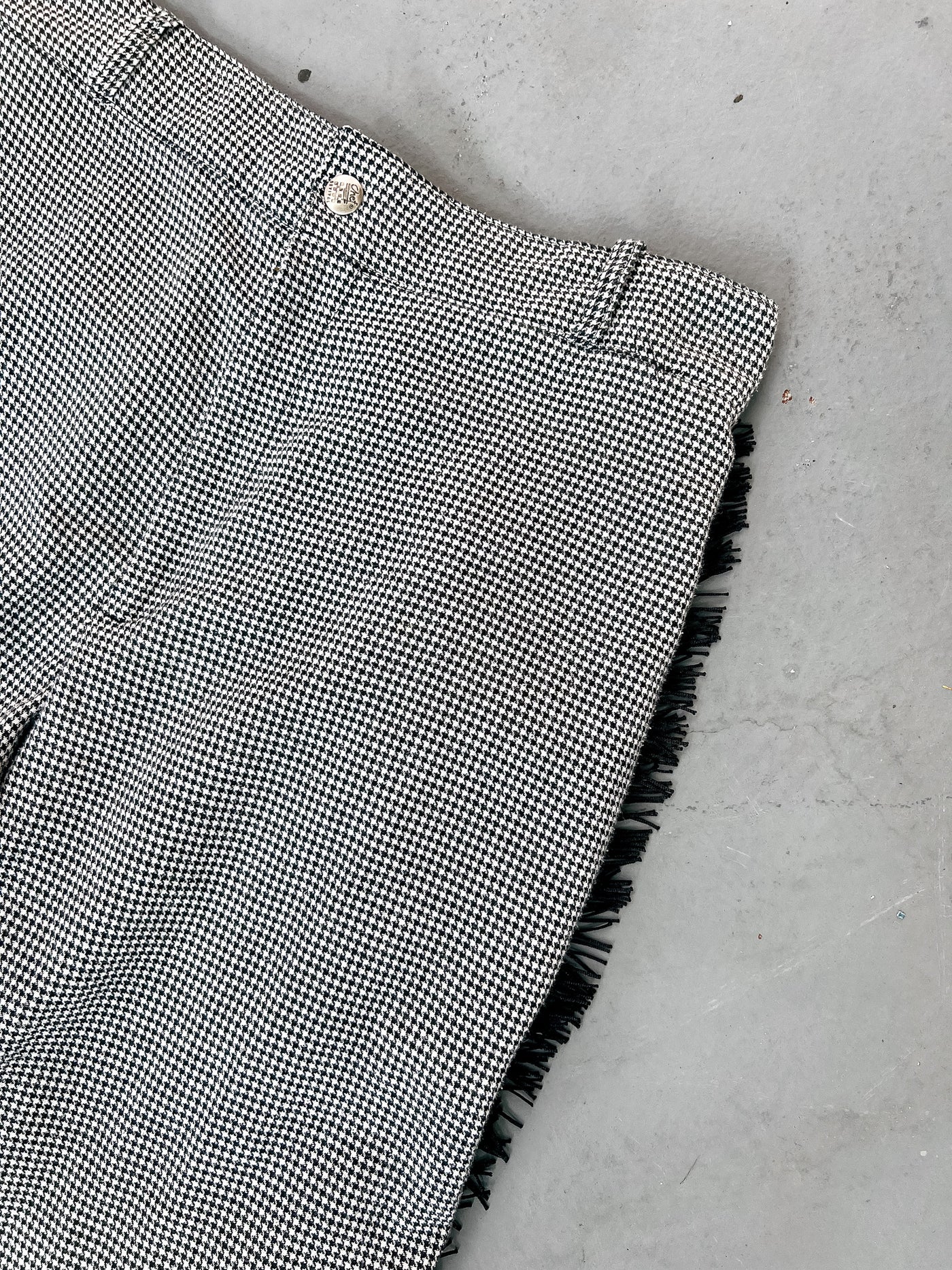 Upcycled Fringe Chef Pant - M