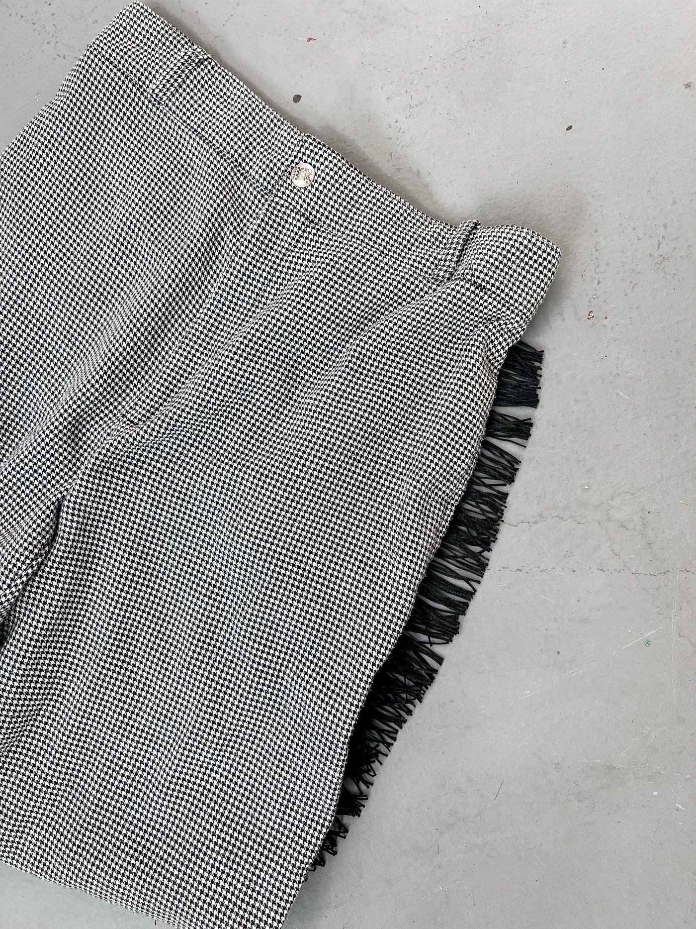 Upcycled Fringe Chef Pant - M