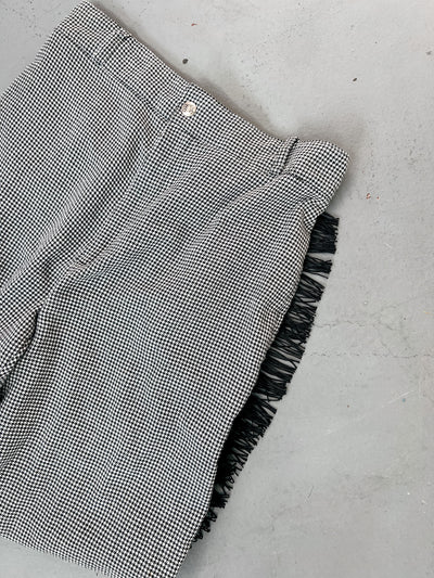 Upcycled Fringe Chef Pant - M