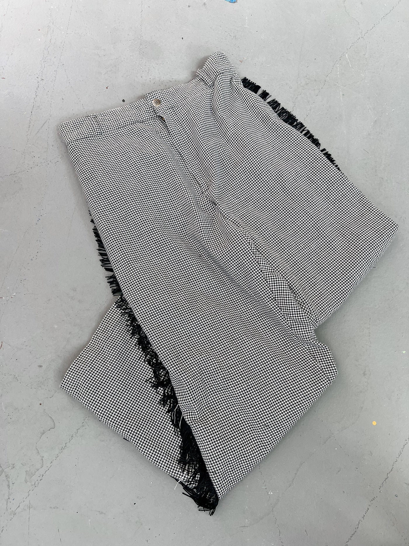 Upcycled Fringe Chef Pant - M