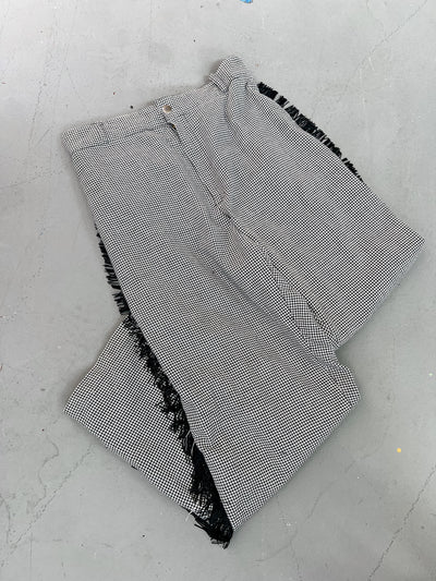 Upcycled Fringe Chef Pant - M
