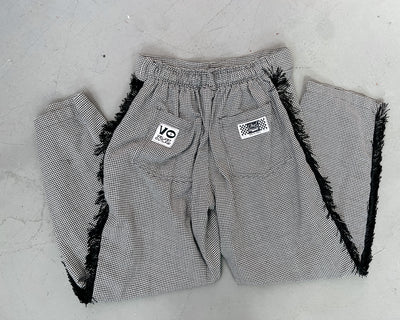 Upcycled Fringe Chef Pant - M