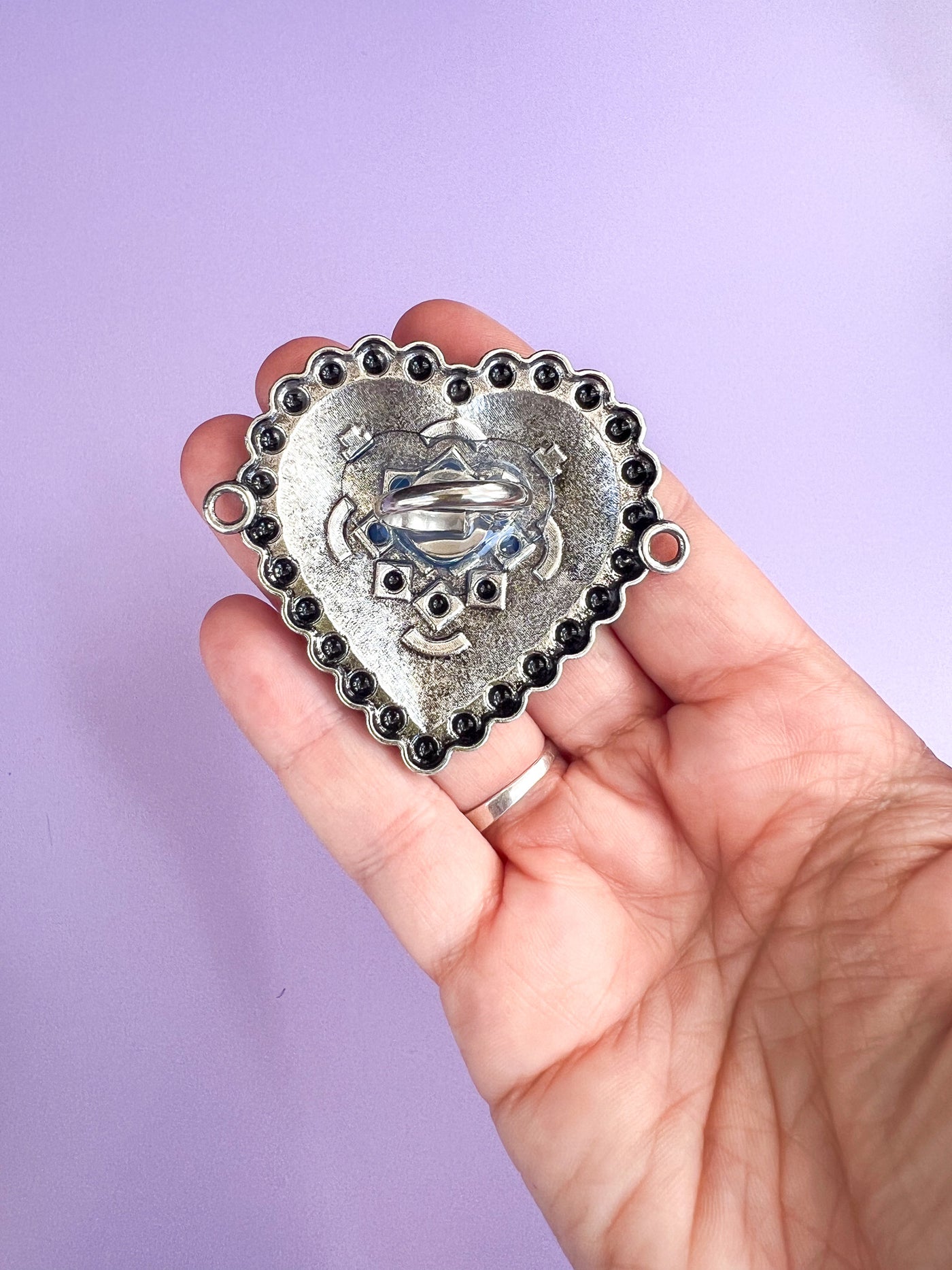 Southwestern Heart Bandana Slide