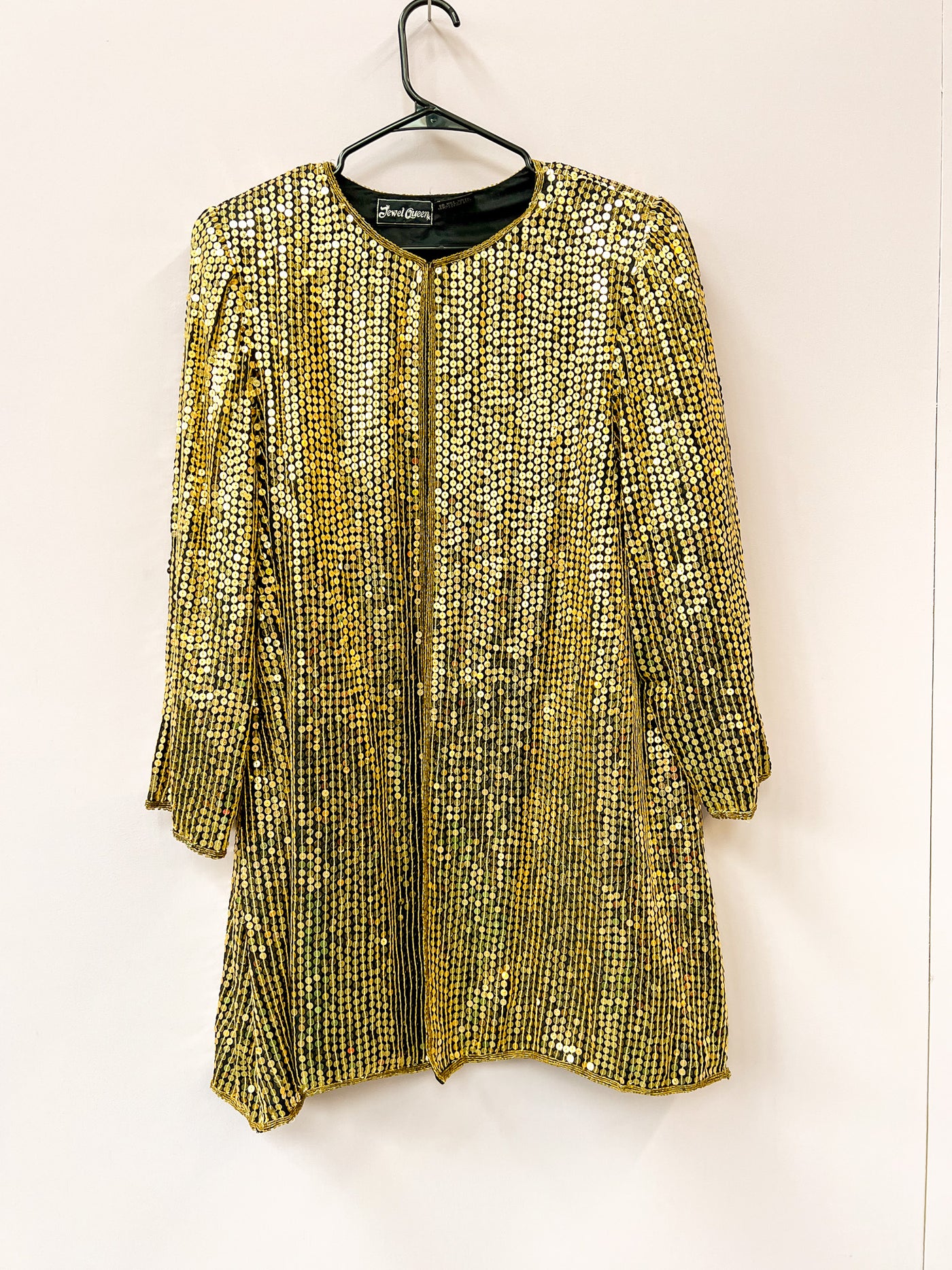 Gold Sequin Duster - Large