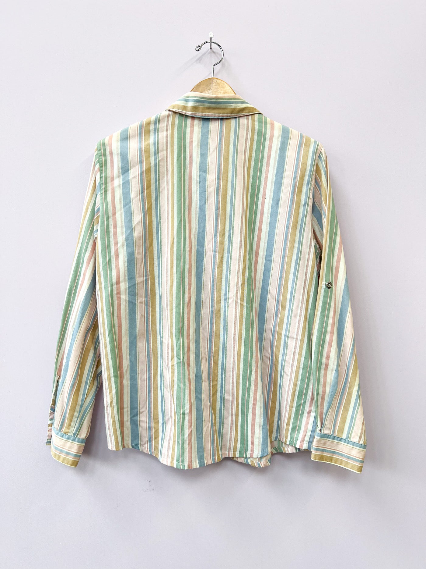 Stripe Button Up Shirt - Medium