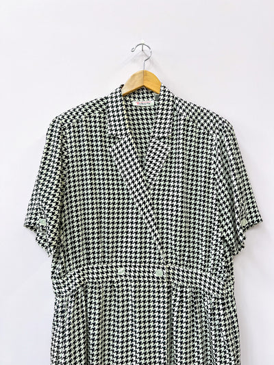 Houndstooth Dress - 20/1X
