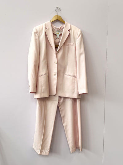 Light Pink Wool Suit - 18/XL
