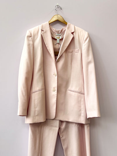 Light Pink Wool Suit - 18/XL