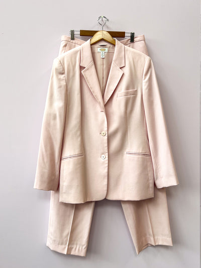 Light Pink Wool Suit - 18/XL
