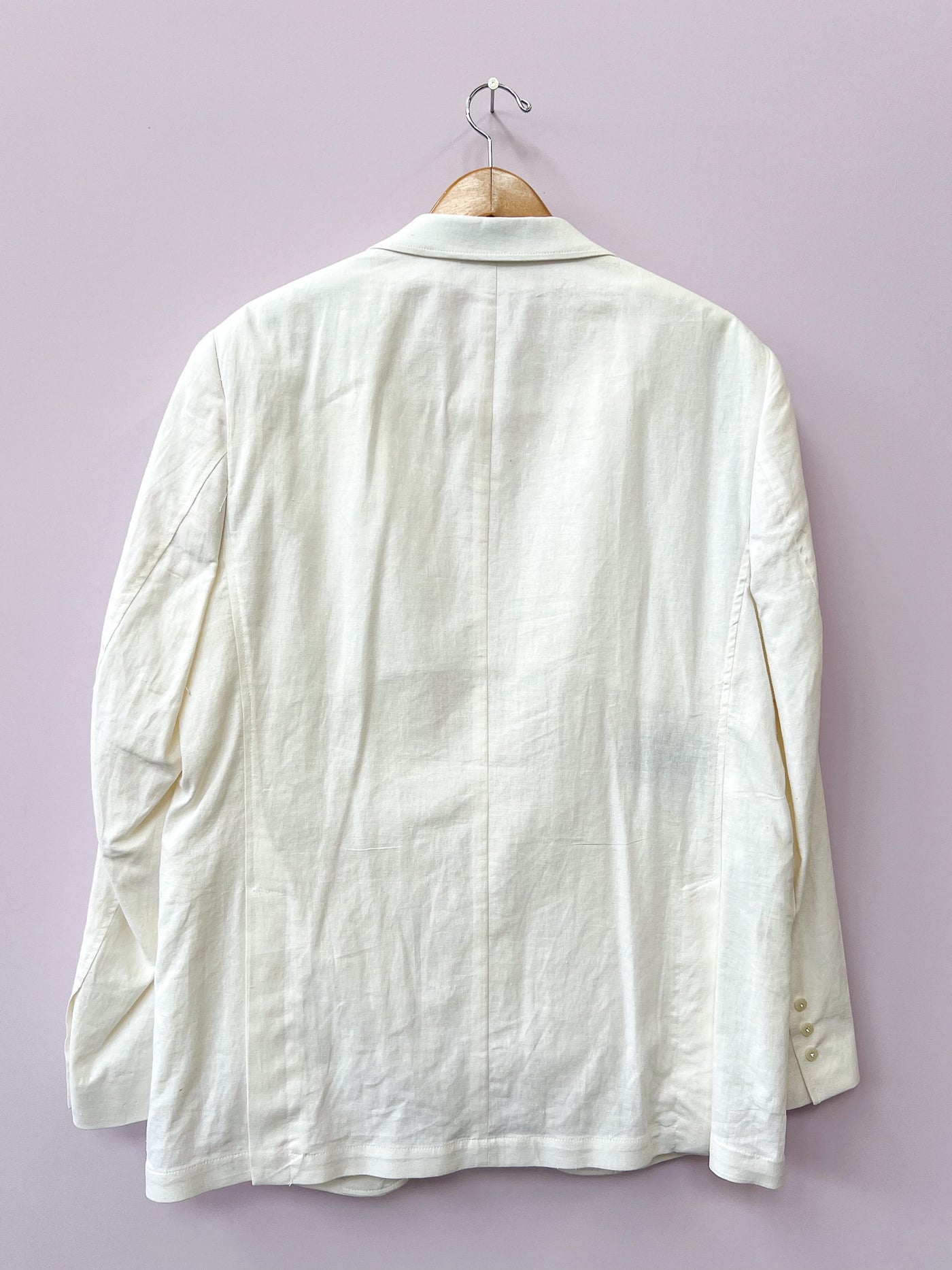 White Linen Suit 44R/36x30