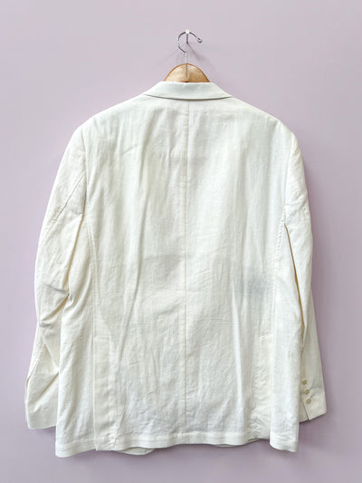 White Linen Suit 44R/36x30