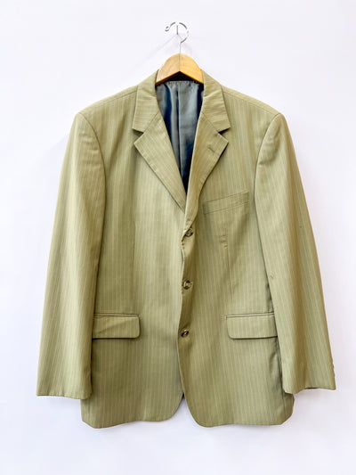 Khaki Vintage Stripe Suit 44R/38