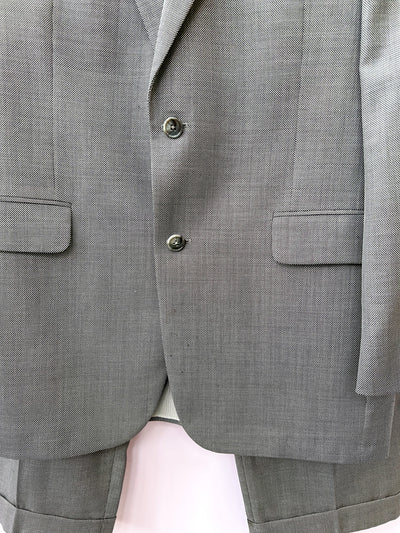 Grey micro dot Suit 40R/34