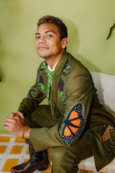 Kentucky Themed Chain Stitch Full Suit