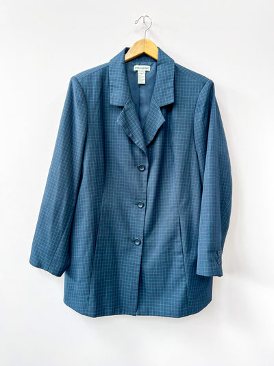Blue Window Payne Checker Suit - 20W