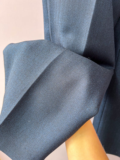 Blue Metallic Retro Suit 18/XL