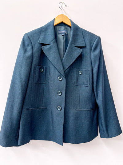 Blue Metallic Retro Suit 18/XL