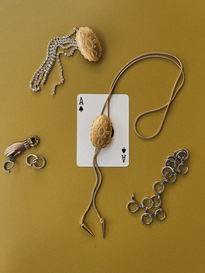 Concho Western Bolo Tie