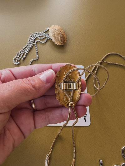 Concho Western Bolo Tie